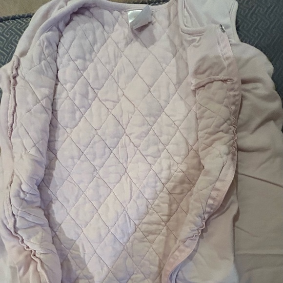 Pink Snowflake Embroidered Halo Sleep Sack - Picture 3 of 3